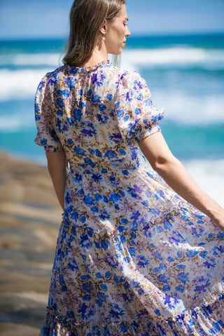 Marbella Floral Maxi Dress | Alma Gray